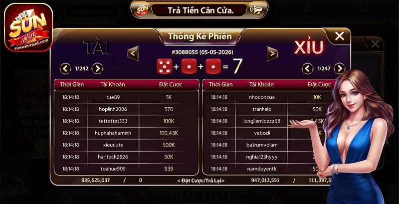 Hướng dẫn chi tiết cách cược 3 cửa Tài Xỉu Sunwin dễ trúng