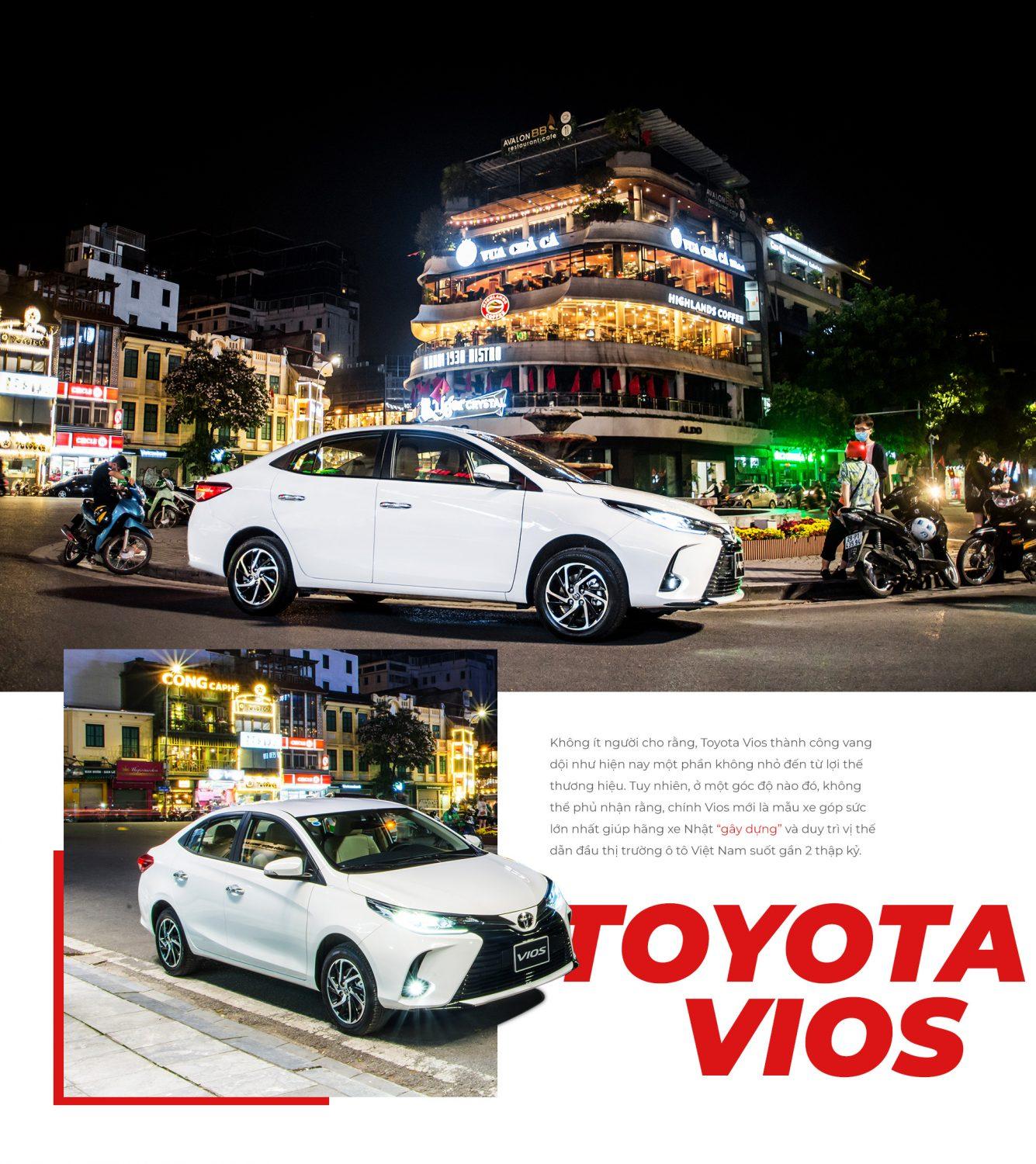 Toyota Vios thống lĩnh thị trường Việt từ vài trăm xe/tháng !