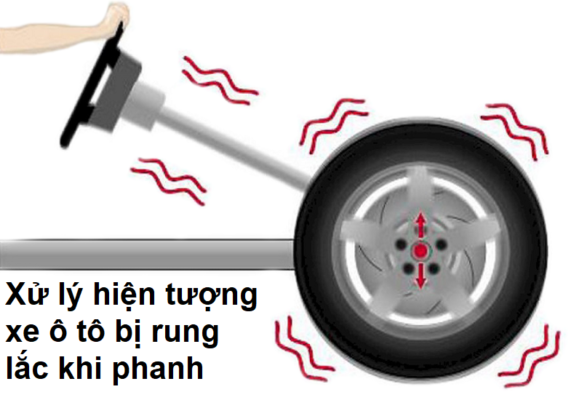 Ô Tô Bị Rung Khi Bấm Phanh
